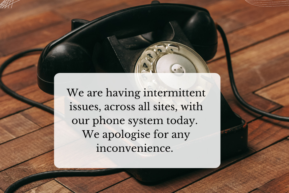 2 February 2023: Phone system down